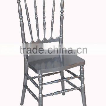 Tiffany Catering Acrylic Plastic High Back Crown Royal Chair for Wedding in Hotel Furniture photo-2