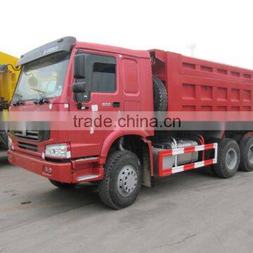 SINOTRUK howo 371hp 6x4 tipper truck for sale