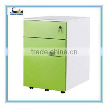 Luoyang Steelart 3 drawer mobile office file cabinet metal for sale