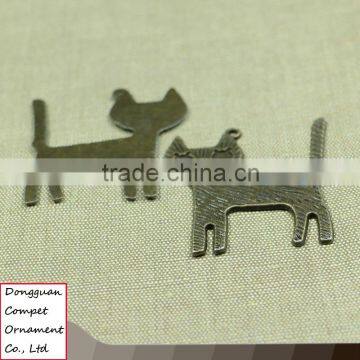 Compet wholesale zinc alloy ancient bronze diy accessories cat pendant