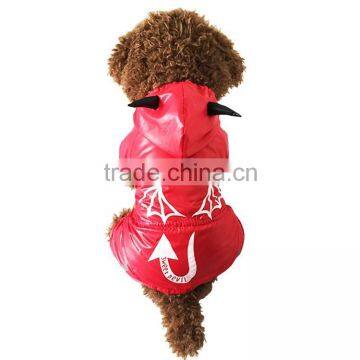 Wholesale Large Dog Devil Raincoat With Waterproof Windcoat and Inner Mesh Fabric