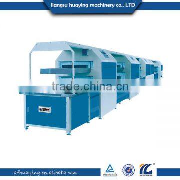 Double layer enclosed type sole attaching production line\shoe making machine