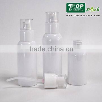 2015 Hot Sale Cosmetic Packaging 80ml 100ml 120ml Plastic Pump Bottle