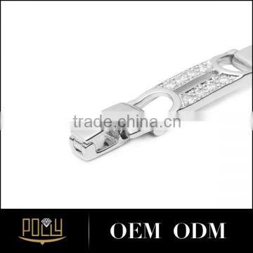 Nail Bracelet for Men 925 Sterling Silver Bracelet photo-3