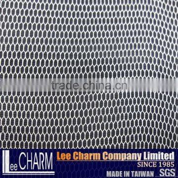 70D 28gsm Stiff Nylon Hexagonal Net Lining Fabric