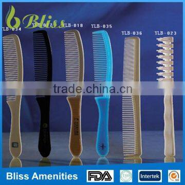 N162 Best Selling Whippy Plastic Hair Styling Hotel Comb With Color photo-3