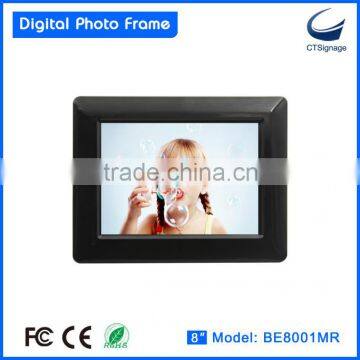 8 Inch Digital Photo Frame With Video Loop BE8001MR for OEM ODM Mass Production photo-3