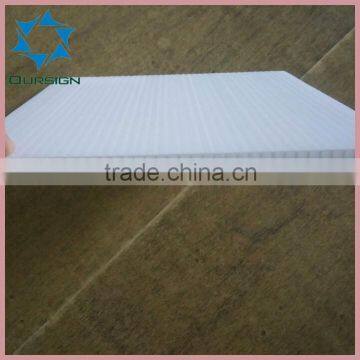 Polypropylene PP Corflute Hollow board,Correx board, Coroplast sheet