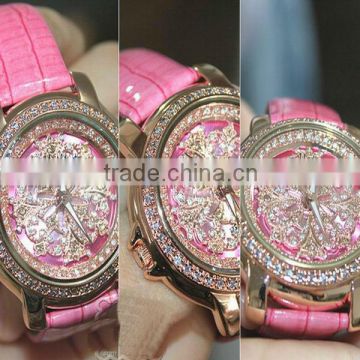 hot! 2013 latest new watch fashion ladies diamond watch