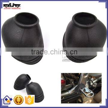 Off Road bike Top Quality BJ-FPC-001-BK PVC material Foot Peg Cover For Dirt bike