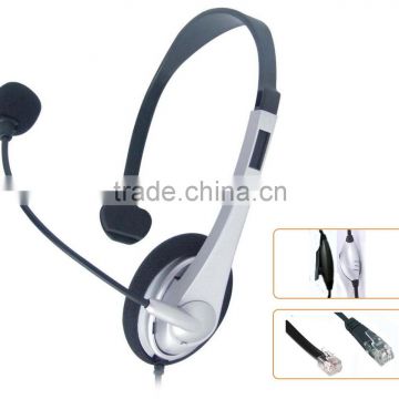 High quality communication monaural headset