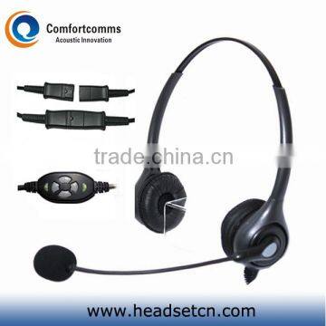 USB Binaural Softphone website VOIP Headphones