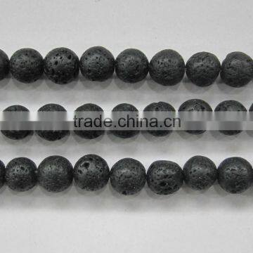 Tektite round bead for necklace decoration