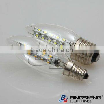 Dimmable Candle Led Lamp E27/E14 With CE/ROHS