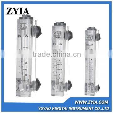 LZM-J Series zyia acrylic OEM panel mount type water flow meter