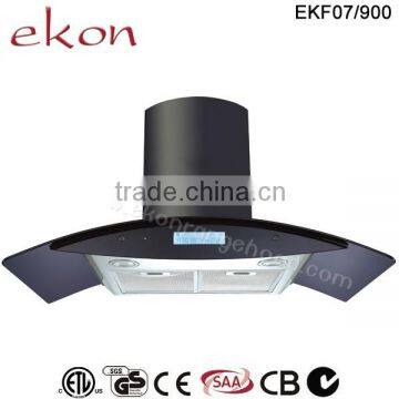 CB CE SAA GS Approved 1000m3/h Airflow Wall Mounted Stainless Steel 900mm Cooker Hoods