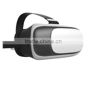 2016 hot new product OEM Factory Virtual Reality vr box 3d glasses with Bluetooth Controller google cardboard glasses