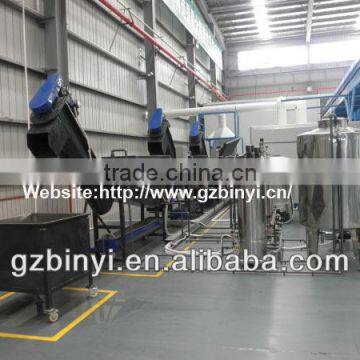 LCD recycling line plastic recycling machine