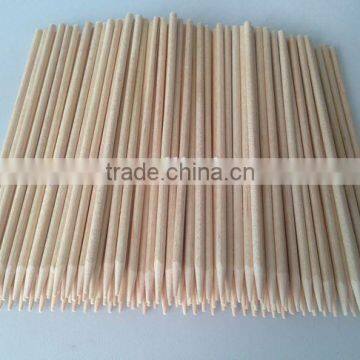 Natural high quality round disposable wooden skewers/sticks suppliers