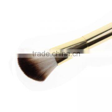 Golden Handle Double Head Big Powder Blush Sponge Makeup Brush photo-3