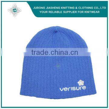 Acrylic Double Layers Promotional Knitted Beanie