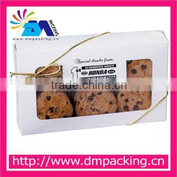 printed large chocolate chip cookie box packing box