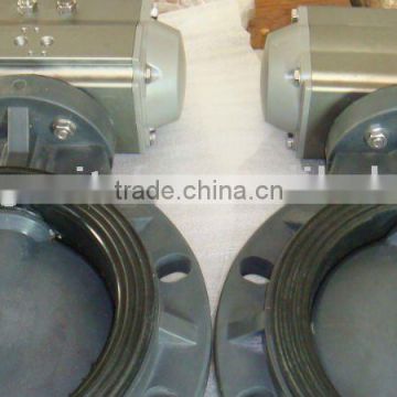 pneumatic hard-sealing butterfly valve