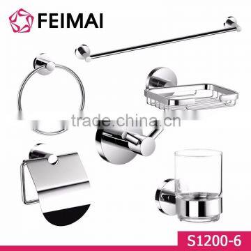 Brass bathroom accessories set bathroom fitting sanitary ware