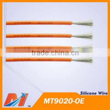 Maytech Insulated power silicon wire 20awg High flexible silicone cable ORANGE color