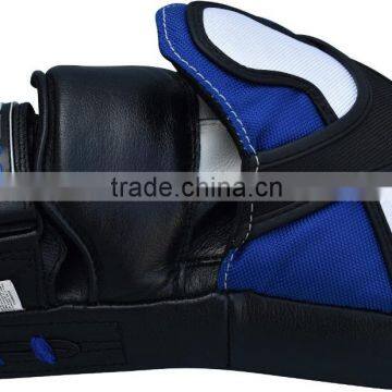 RDX Leather Focus Pads Hook and Jab Boxing Kick Curved Bag Mitts MMA Training FP photo-6