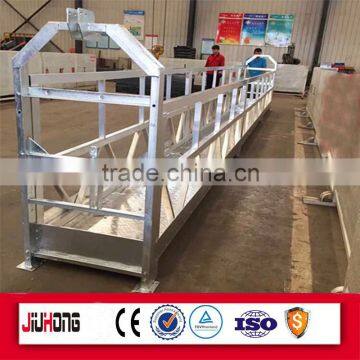 Aluminum swing stage for window cleaning
