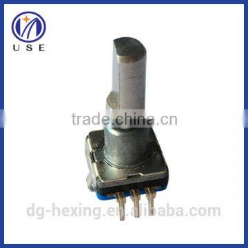 11mm Rotary Encoder Switch with push on switch