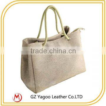 country style canvas handbags big durable shopping bags dual use