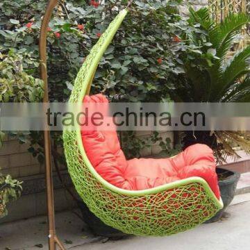 rattan hanging ball swing chair