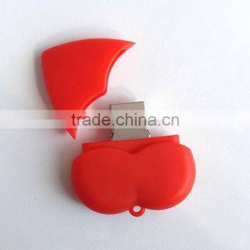 heart shape flash disk, flash drive,