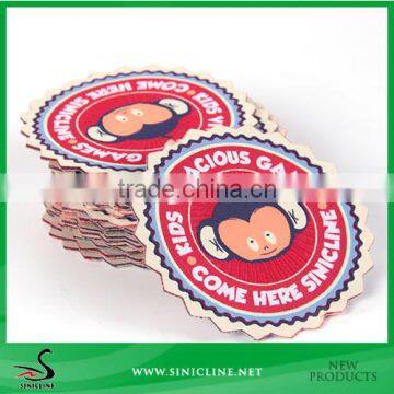 Sinicline OEM Woven Patch For Fashion Clothing and Bag From Factory Directly