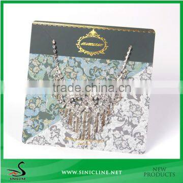 Sinicline custom made luxury Necklace hang card