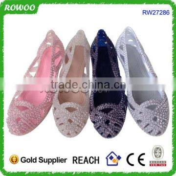 Hot Sale Comfort EVA Jelly Sandals Shoes for Lady photo-3