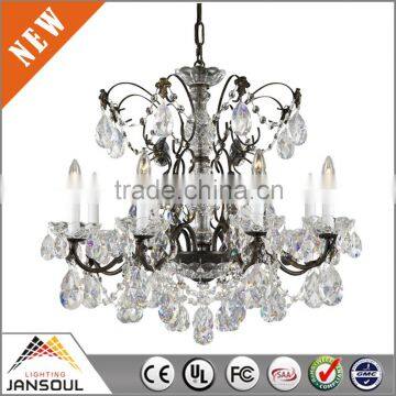 crystal galss wedding chandelier for decoration