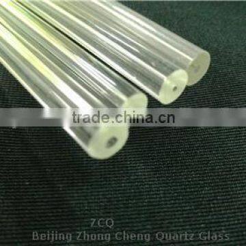 Thick wall large diameter clear Quartz Tube quartz UVC tube