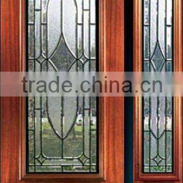 American Glass Exterior Doors Wood Design DJ-S9104MSO-12