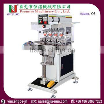 Model JN-CP4-200S Four Colour Sealed Ink Cup Shuttle Pad Printing Machine