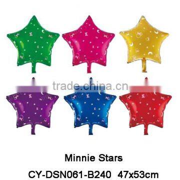 2016 New Design Heart Moustache Inflatable Foil Helium Balloon Party Decoration photo-4