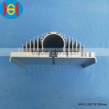 extruded led street light heat sink