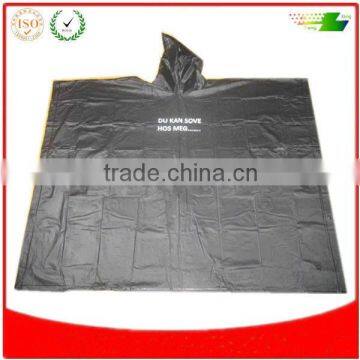 plastic disposable pvc rain cape poncho