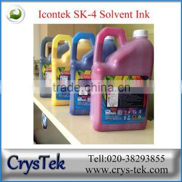 CRYSTEK Icontek SK4 solvent inks for SPT 510 35 pl Solvent printer