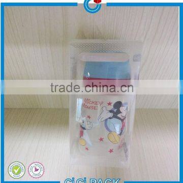 PP/PET/PVC plactic packaging baby feeding bottle plastic package box