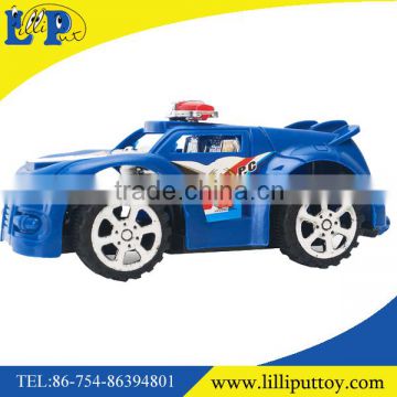 Hot selling plastic cute police toy car for kids