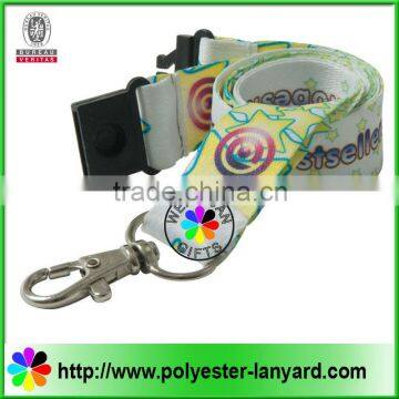 3cm custom heat transfer lanyard