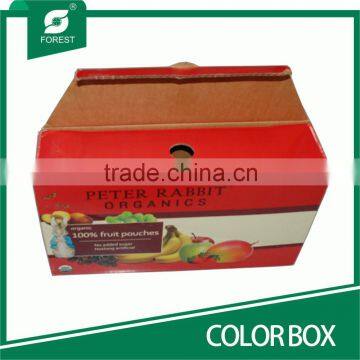 CUSTOMIZED PRINT PAPER COLOR BOXES FOR FRUITS WHOLESALE